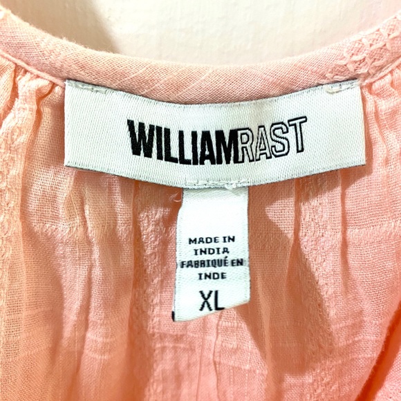 William Rast, Cold Shoulder Ruffle Tassel Top XL🆕 - Picture 8 of 8